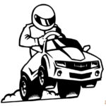 Printable Race Car Coloring Pages