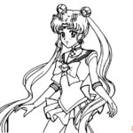New Coloring Book Pages of Sailor Moon